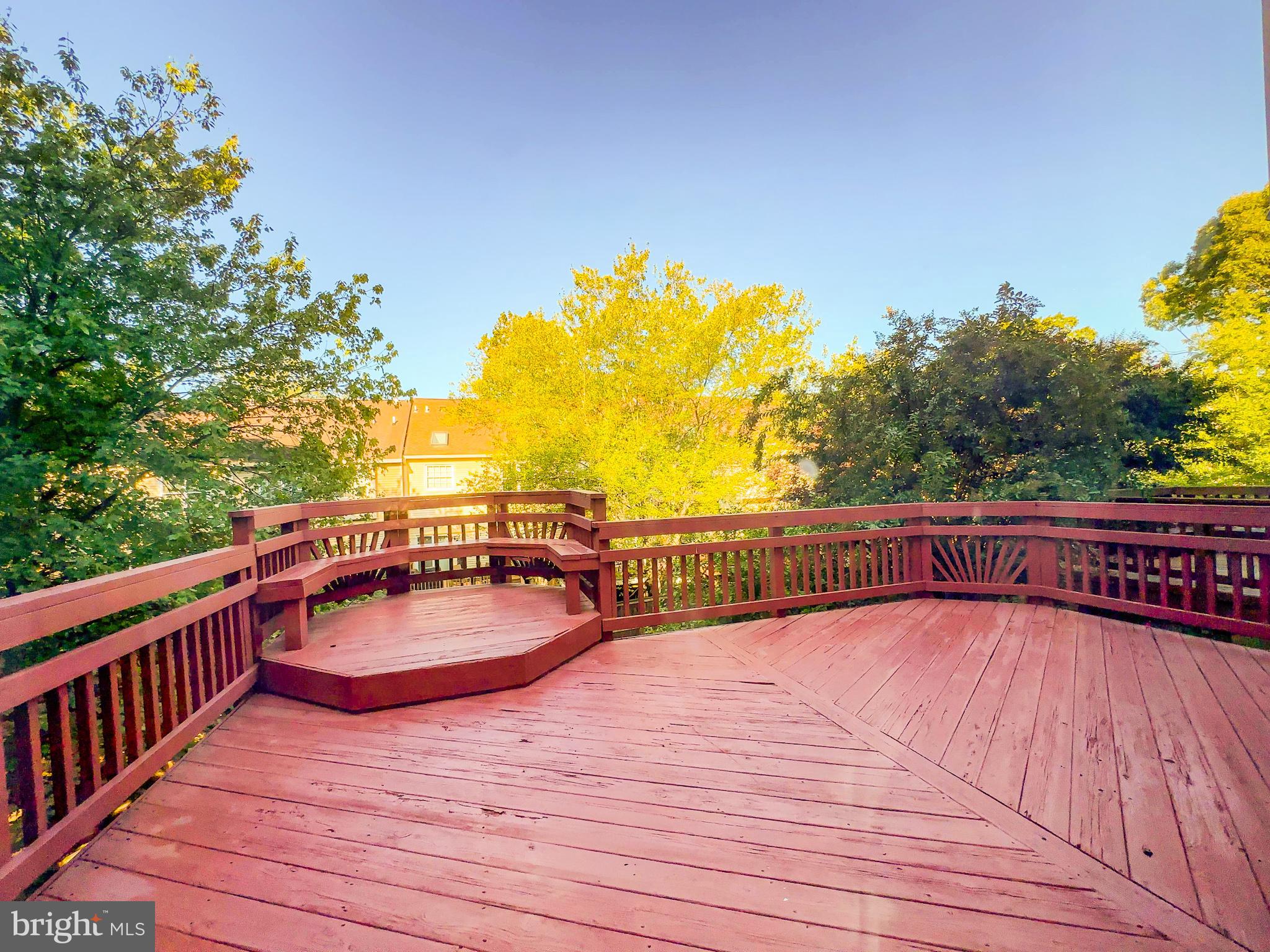 2016 Wheaton Haven Court Silver Spring, MD 20902 - Photo 9 of 10 a view of balcony with wooden floor and seating space