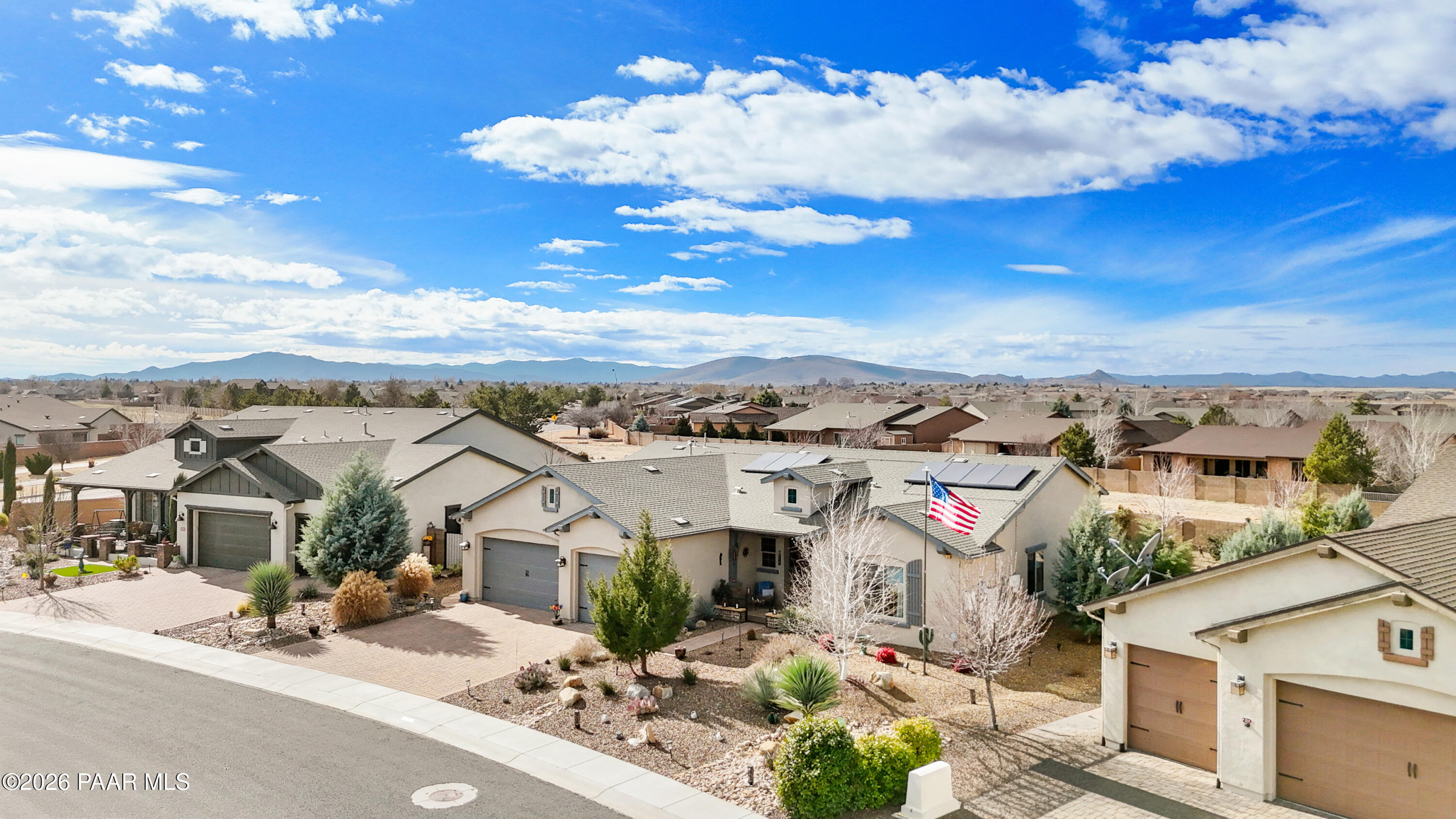 8542 North Ridge Rider Trail Prescott Valley, AZ 86315 - Photo 2 of 27 2-Aerial Front (1)