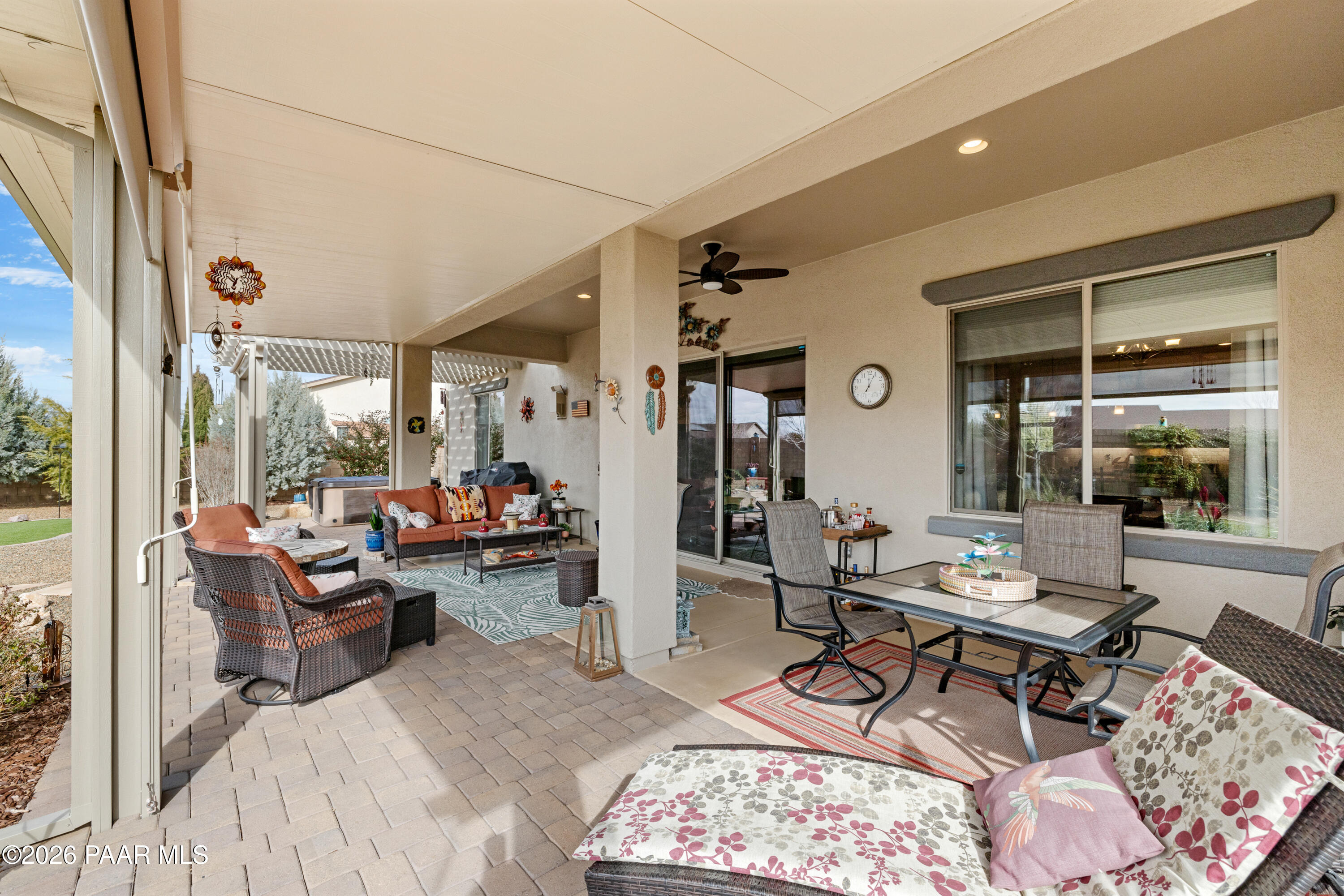 8542 North Ridge Rider Trail Prescott Valley, AZ 86315 - Photo 21 of 27 23-Back Patio (1)