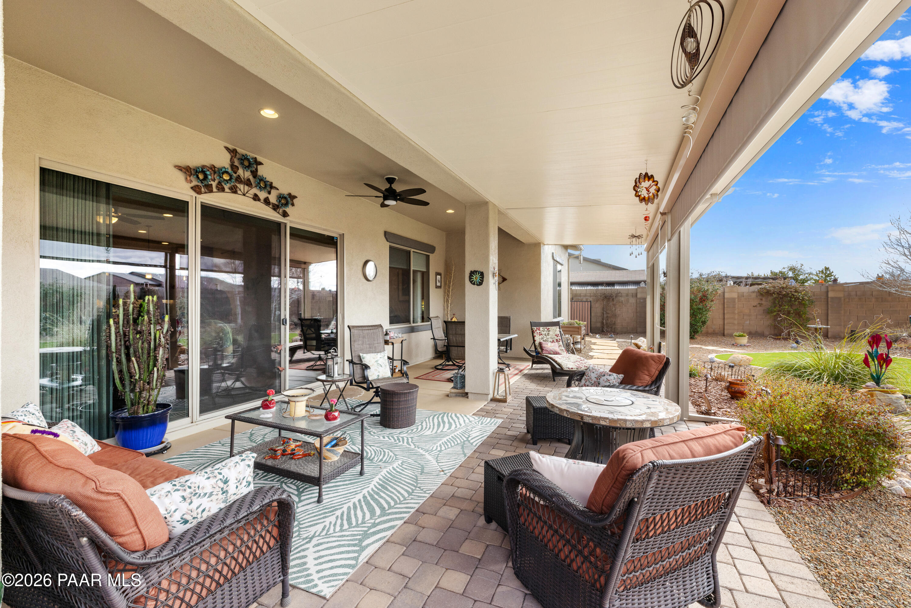 8542 North Ridge Rider Trail Prescott Valley, AZ 86315 - Photo 22 of 27 24-Back Patio (2)
