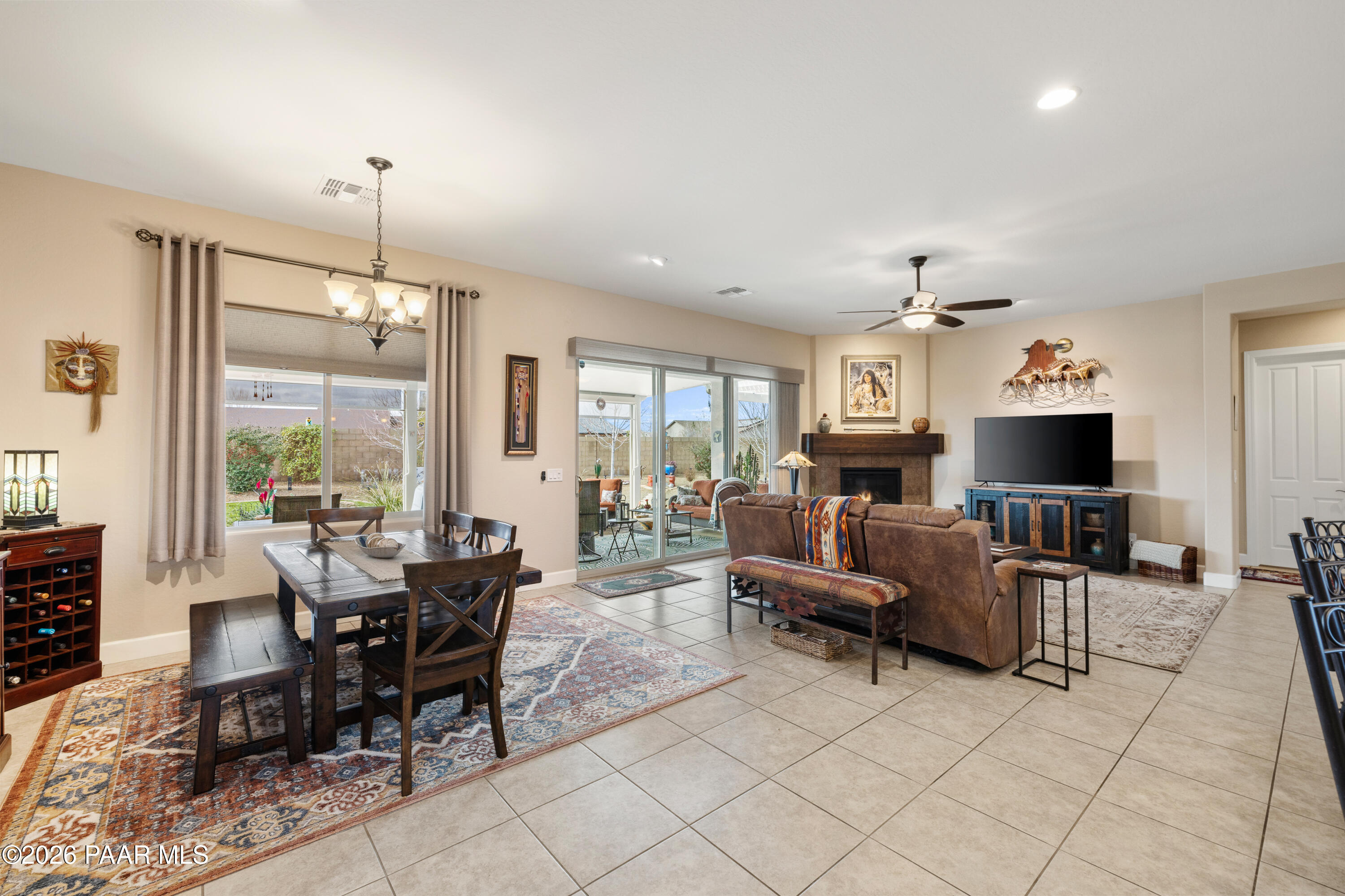 8542 North Ridge Rider Trail Prescott Valley, AZ 86315 - Photo 8 of 27 10-Dining Room and Kitchen