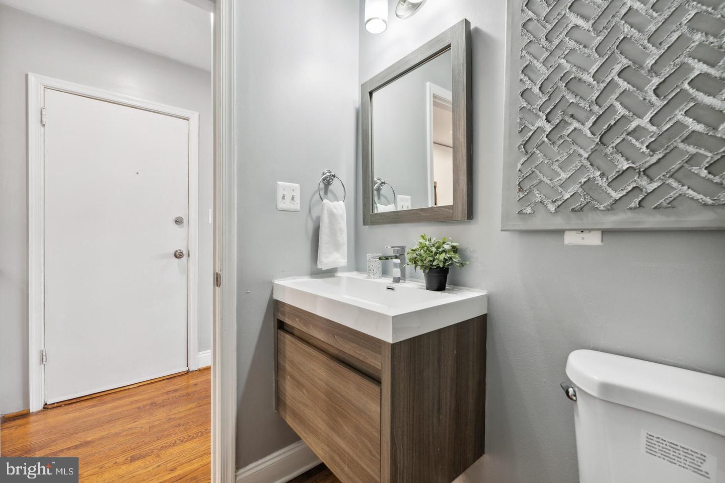 909 19th Street Northeast, Unit 2 Washington, DC 20002 - Photo 18 of 21 Modern bathroom with sleek finishes.