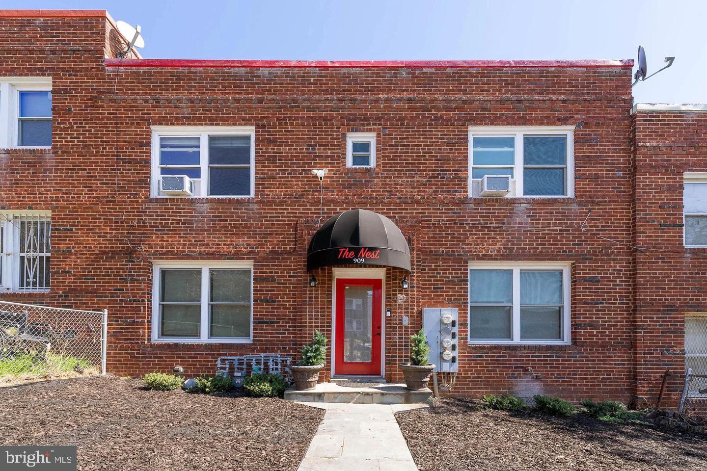 909 19th Street Northeast, Unit 2 Washington, DC 20002 - Photo 2 of 21 Charming brick facade with inviting entrance.