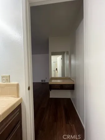 a view of a livingroom with a staircase