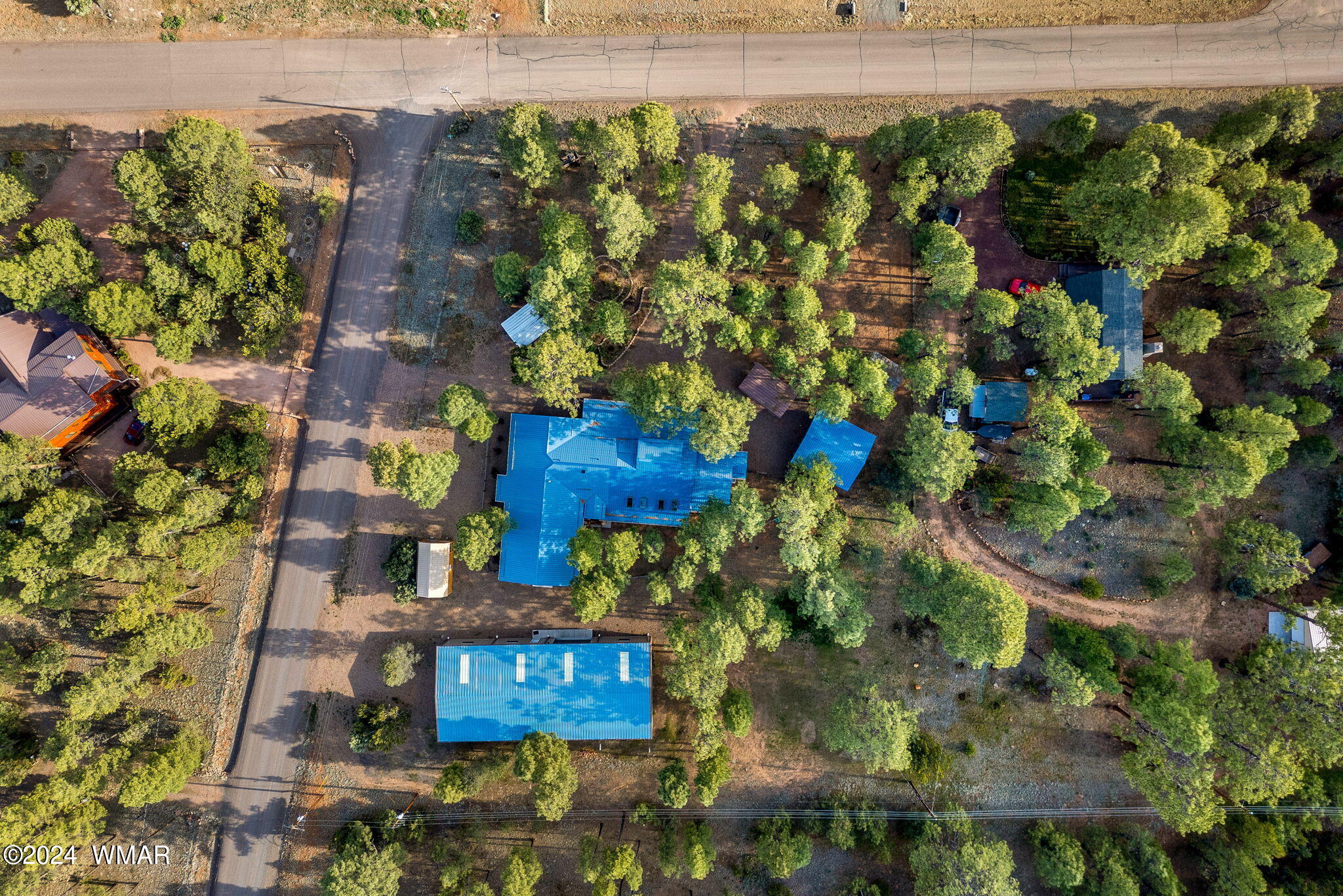 3122 Chevelon Road Overgaard, AZ 85933 - Photo 54 of 57 a view of a and covered with statue