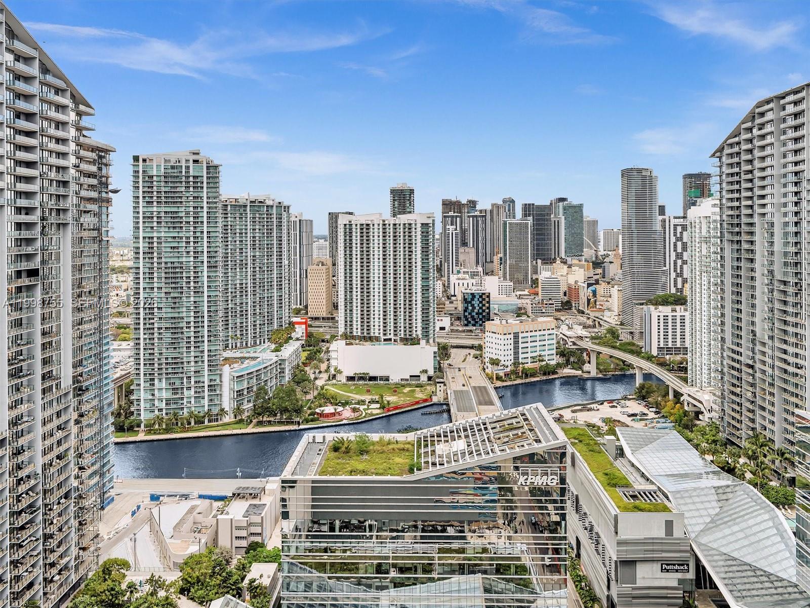 45 Southwest 9th Street, Unit 3609 Miami, FL 33130 - Photo 11 of 45 View from Balcony