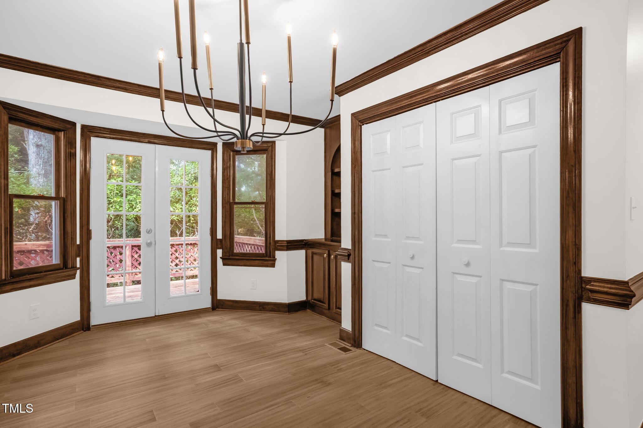 616 Cross Timbers Drive Durham, NC 27713 - Photo 10 of 29 a view of an entryway with wooden floor