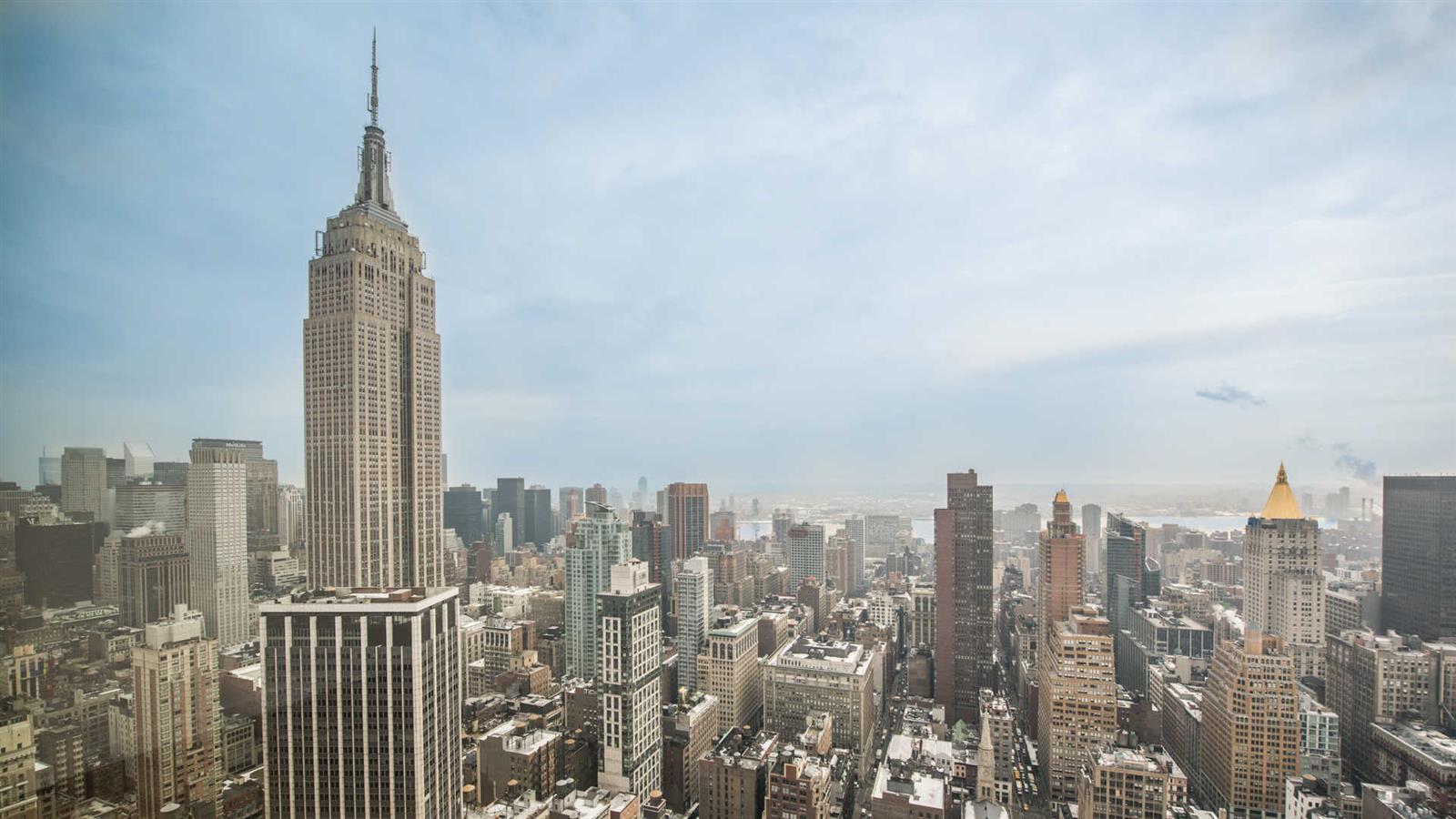 105 West 29th Street, Unit 38H Manhattan, NY 10001 - Photo 3 of 10 a view of a city with tall buildings