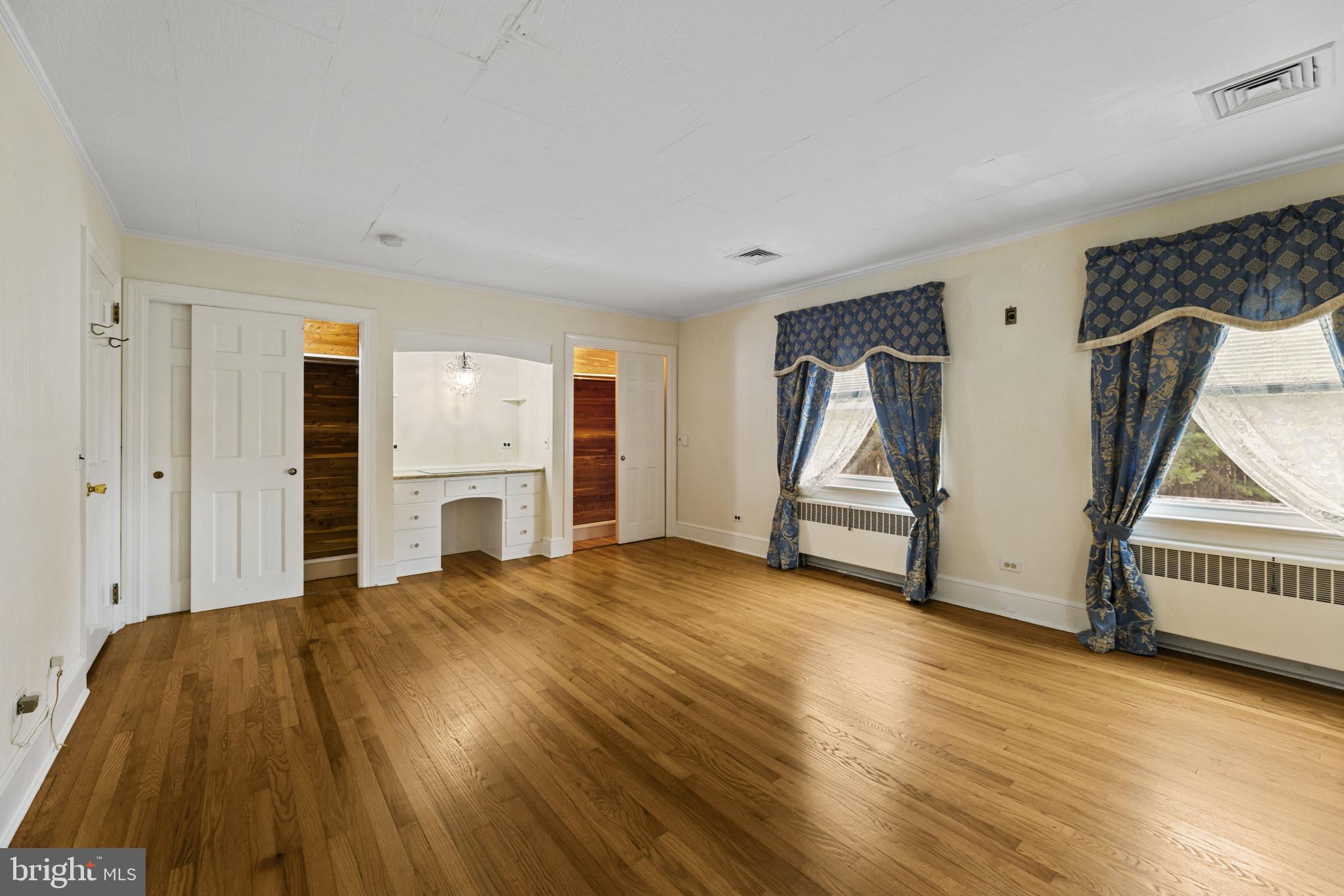 9265 Ramey Road Marshall, VA 20115 - Photo 12 of 49 a view of a livingroom with wooden floor and staircase