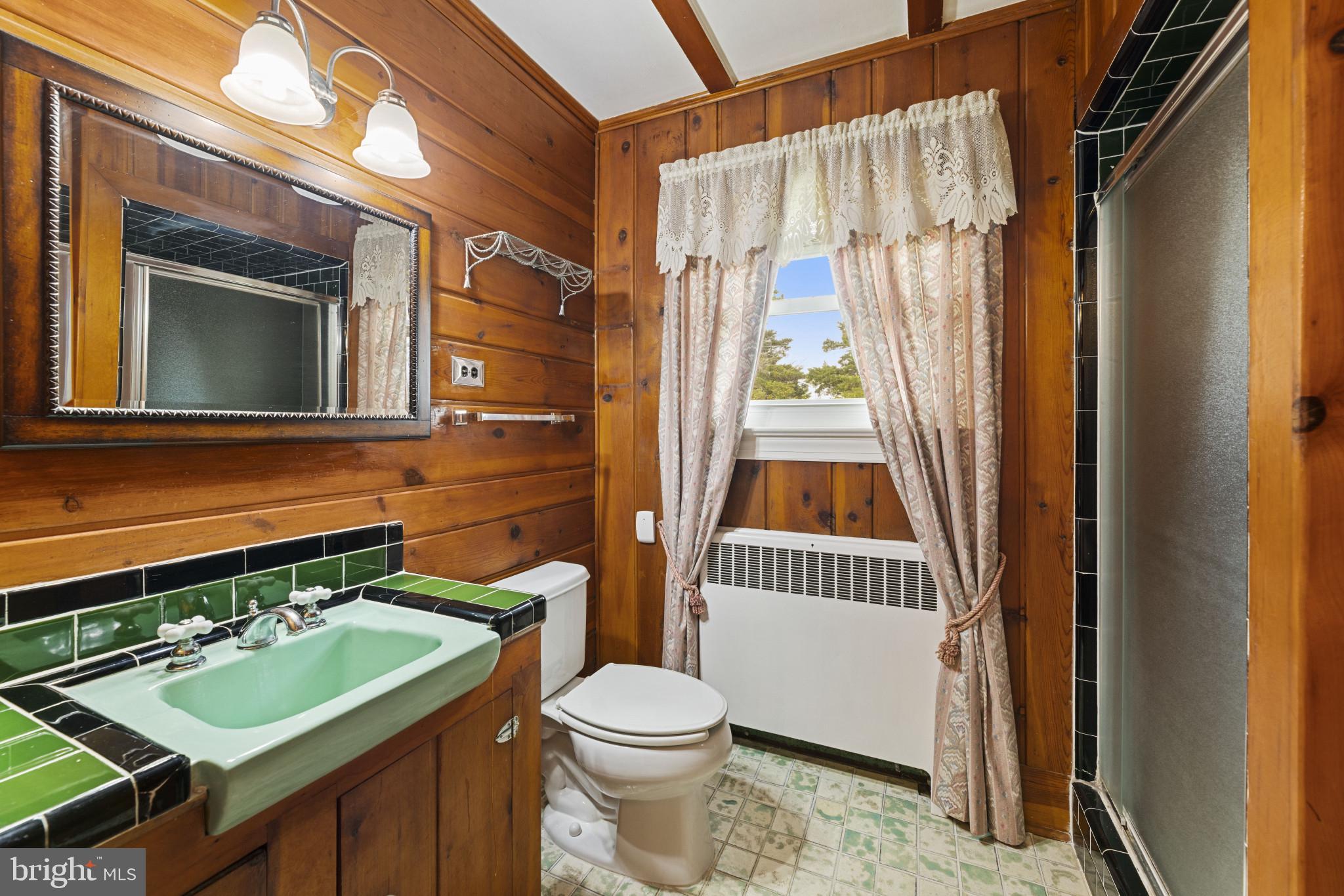 9265 Ramey Road Marshall, VA 20115 - Photo 21 of 49 a bathroom with a sink a toilet and a mirror