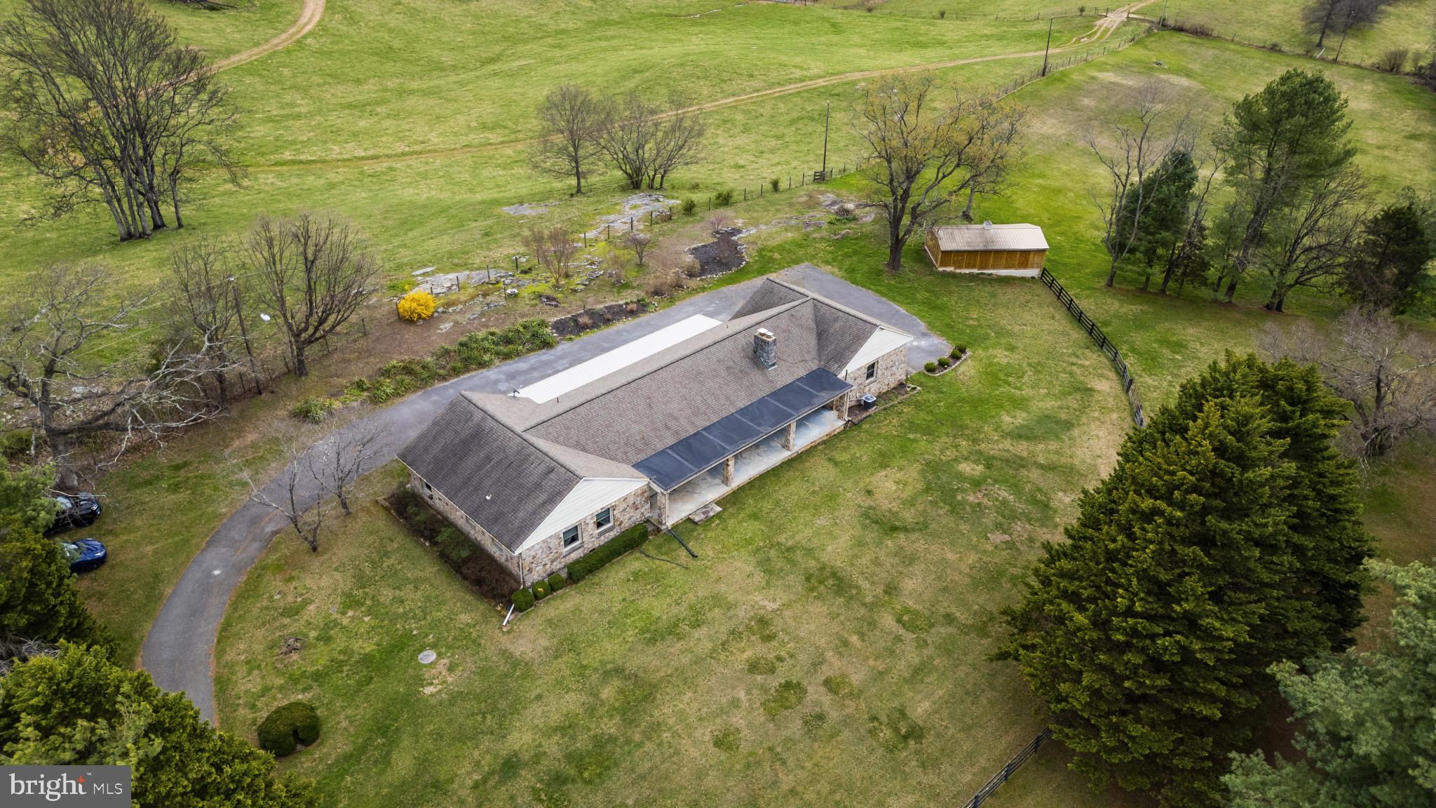 9265 Ramey Road Marshall, VA 20115 - Photo 43 of 49 a view of a yard with an outdoor space