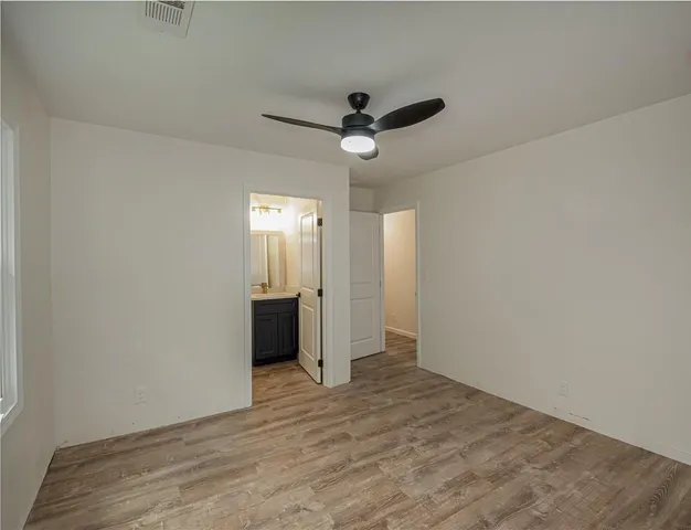wooden floor in an empty room