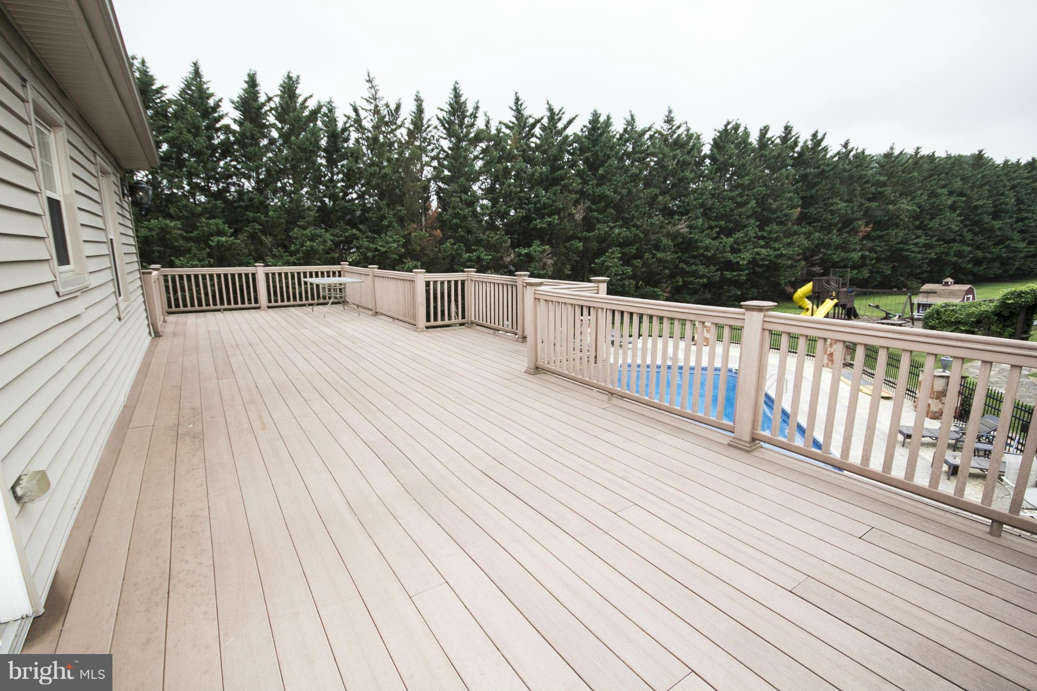 2420 Mt Ventus Road, Unit 1 Manchester, MD 21102 - Photo 16 of 30 Upper Level Deck off Master Suite overlooks Pool