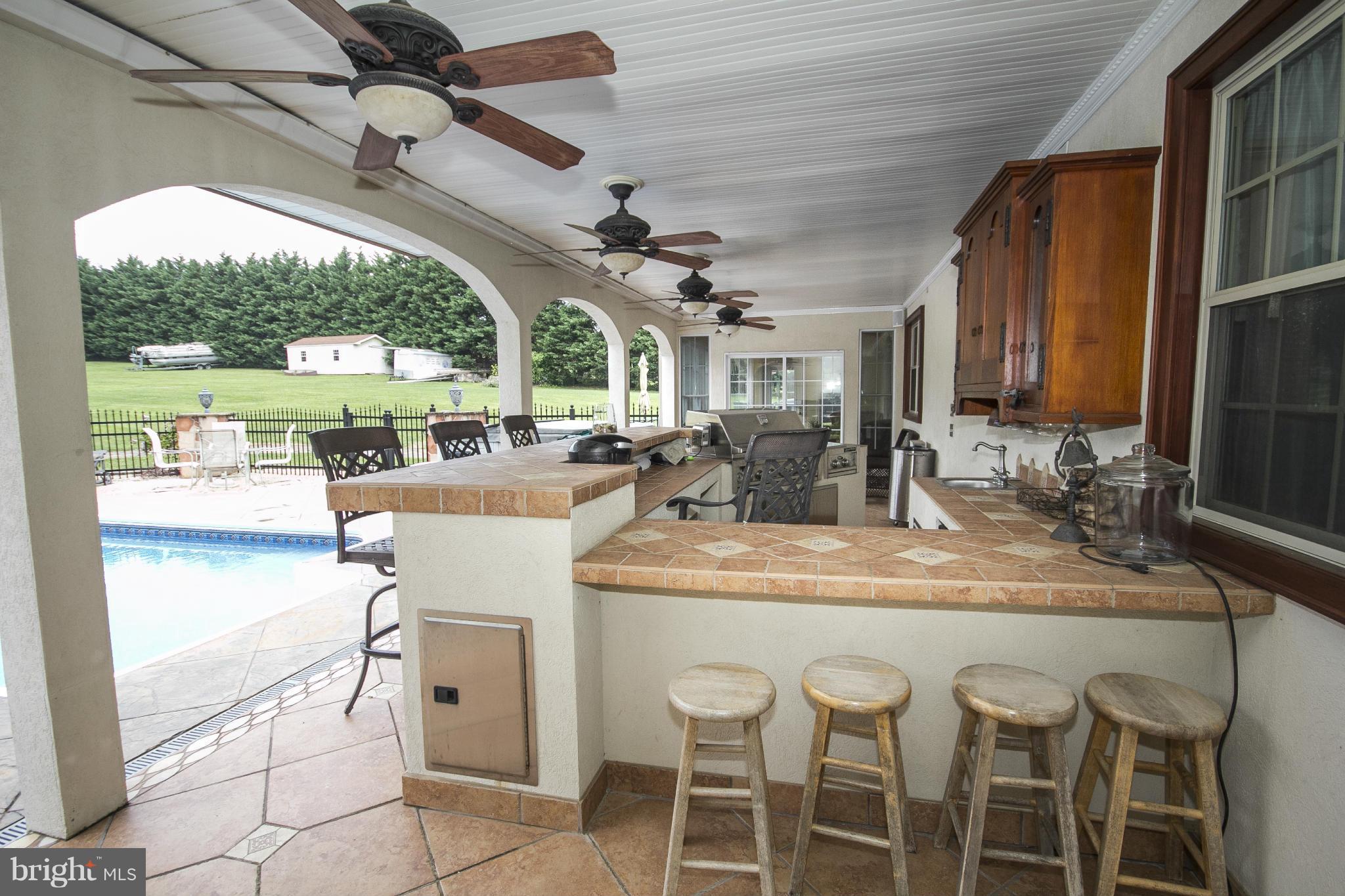 2420 Mt Ventus Road, Unit 1 Manchester, MD 21102 - Photo 26 of 30 Outdoor Covered Kitchen w/Grill