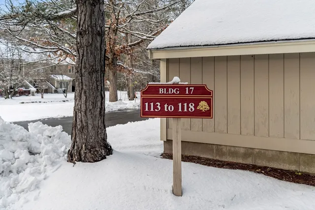 a view of a bench in a backyard