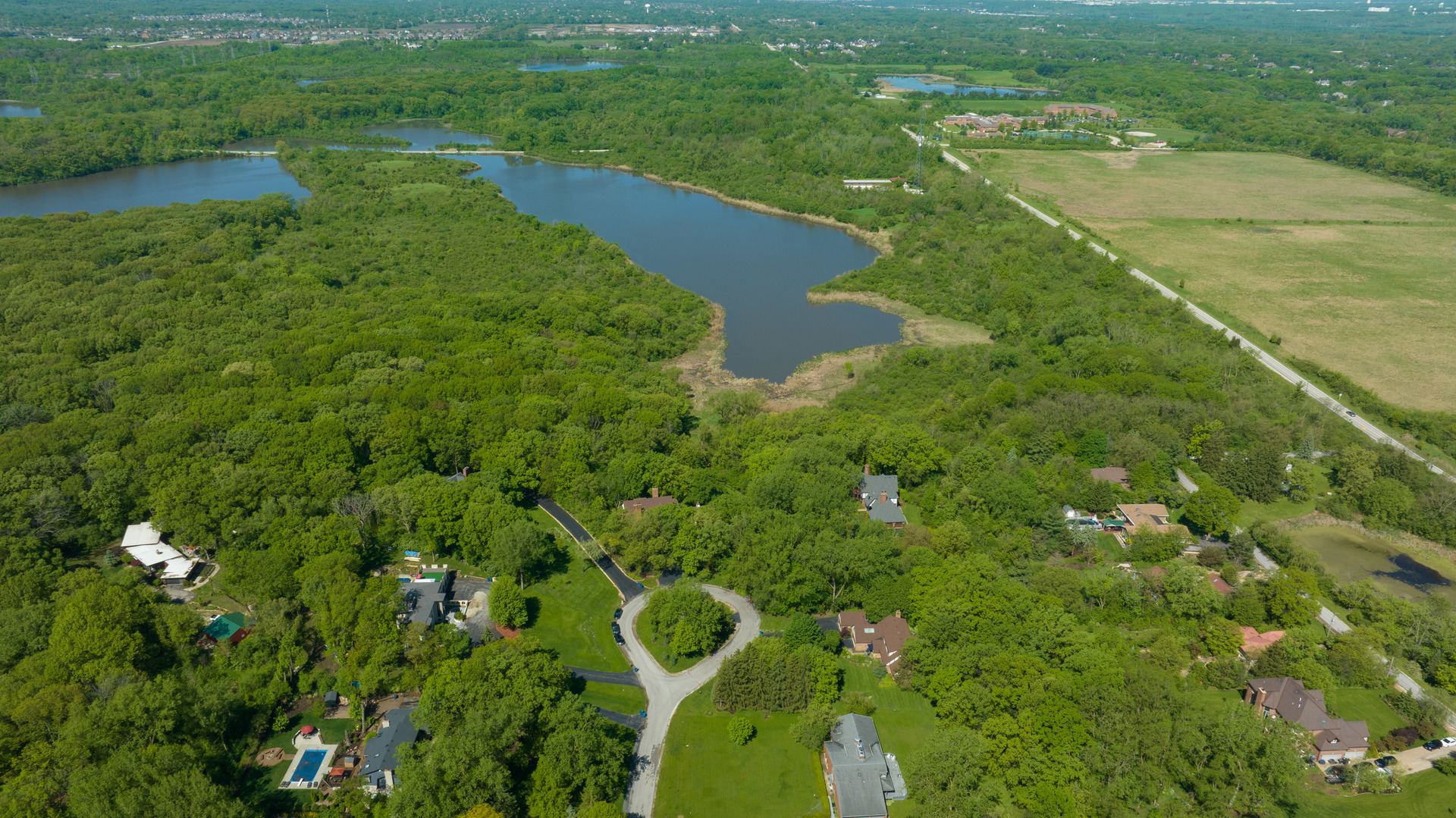 46 Ramsgate Drive Palos Park, IL 60464 - Photo 42 of 46 a view of a lake with a yard