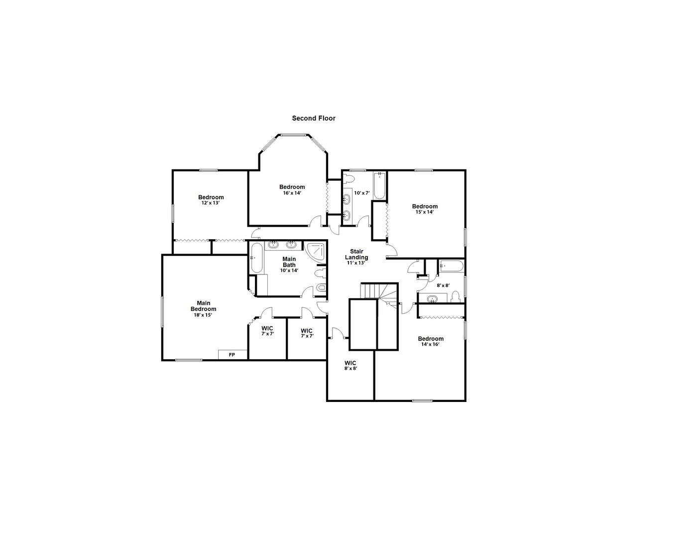 46 Ramsgate Drive Palos Park, IL 60464 - Photo 44 of 46 a picture of a hallway with white walls