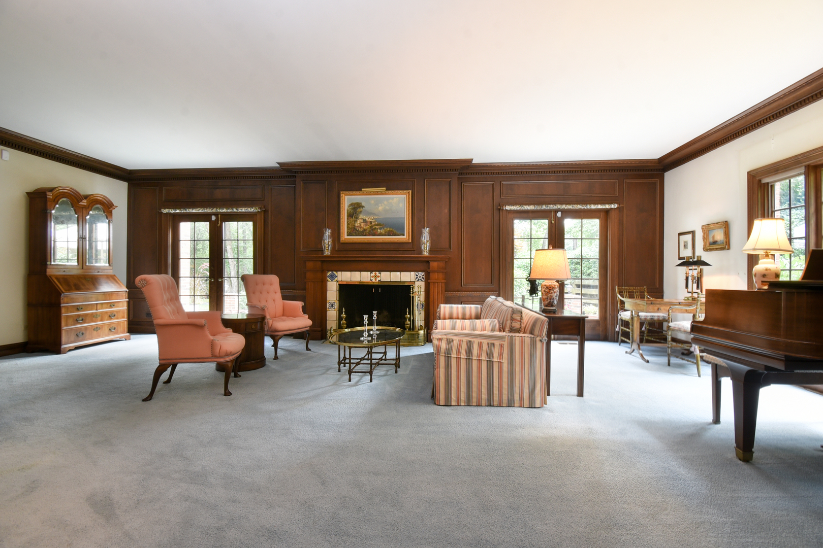 46 Ramsgate Drive Palos Park, IL 60464 - Photo 9 of 46 a living room with furniture and a fireplace