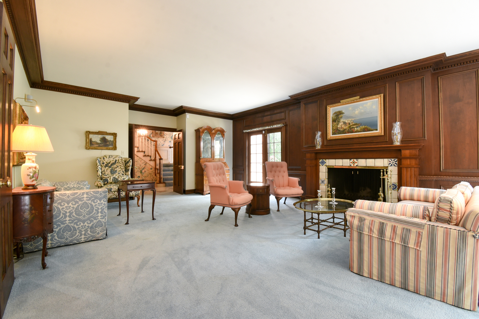 46 Ramsgate Drive Palos Park, IL 60464 - Photo 10 of 46 a living room with furniture and a fireplace