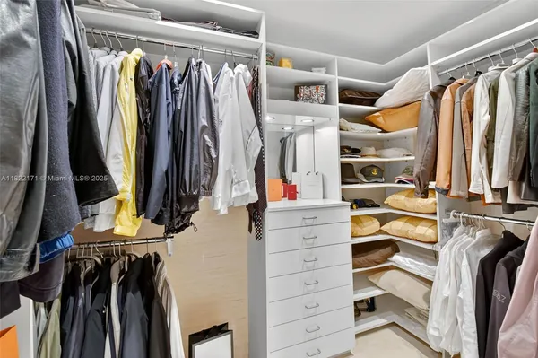 a living room filled with furniture