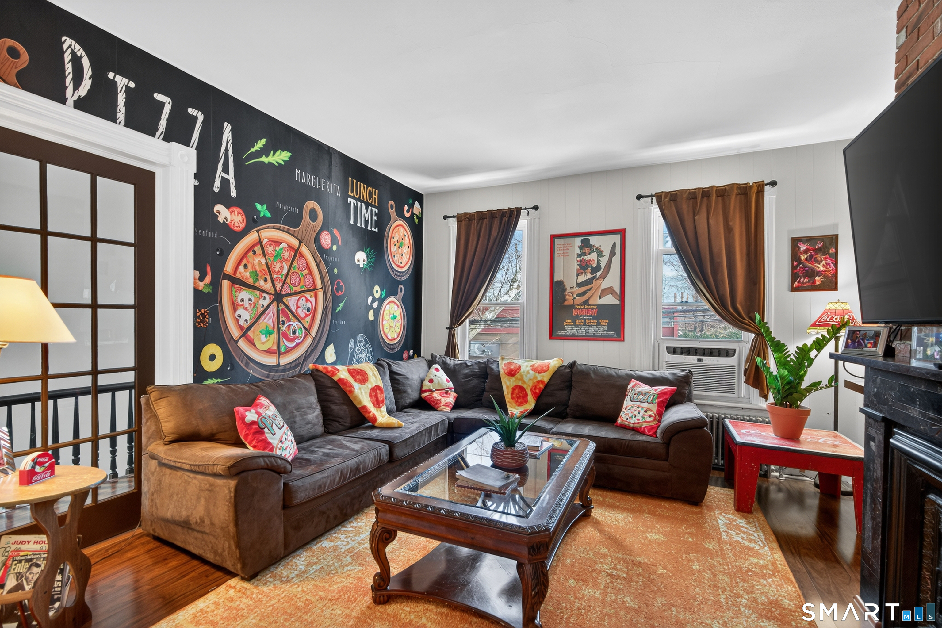 832 State Street New Haven, CT 06511 - Photo 19 of 39 a living room with furniture and wooden floor