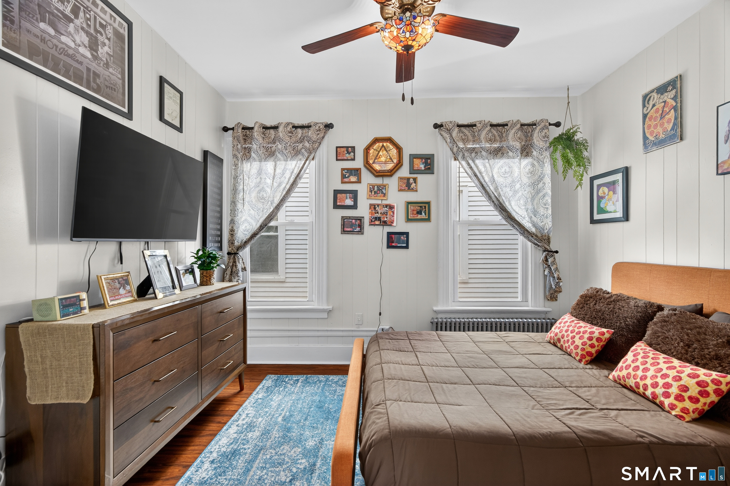 832 State Street New Haven, CT 06511 - Photo 27 of 39 a bedroom with furniture and flat screen tv
