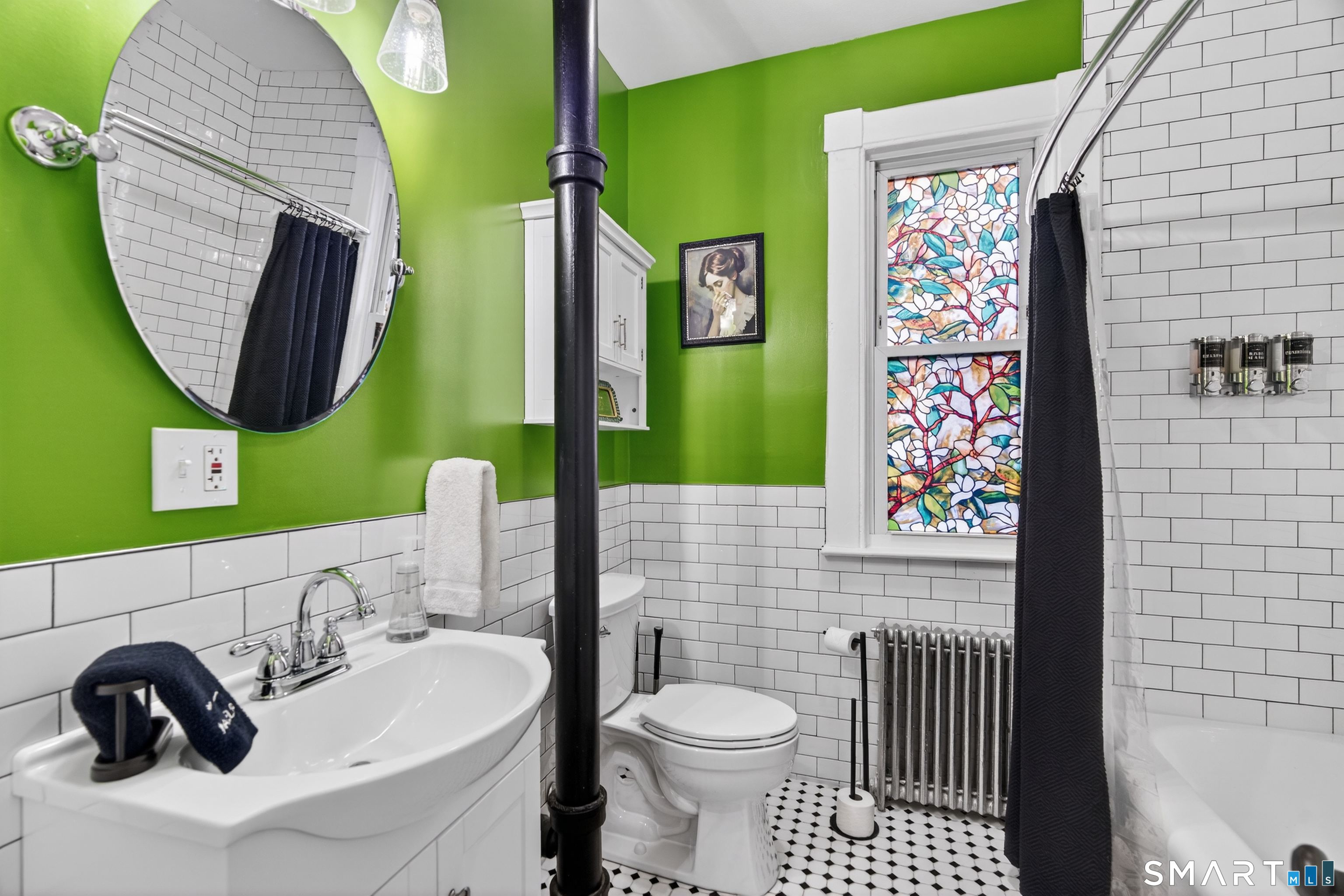 832 State Street New Haven, CT 06511 - Photo 30 of 39 a bathroom with a toilet sink and mirror