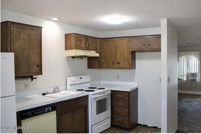 a kitchen with a sink cabinets and stainless steel appliances