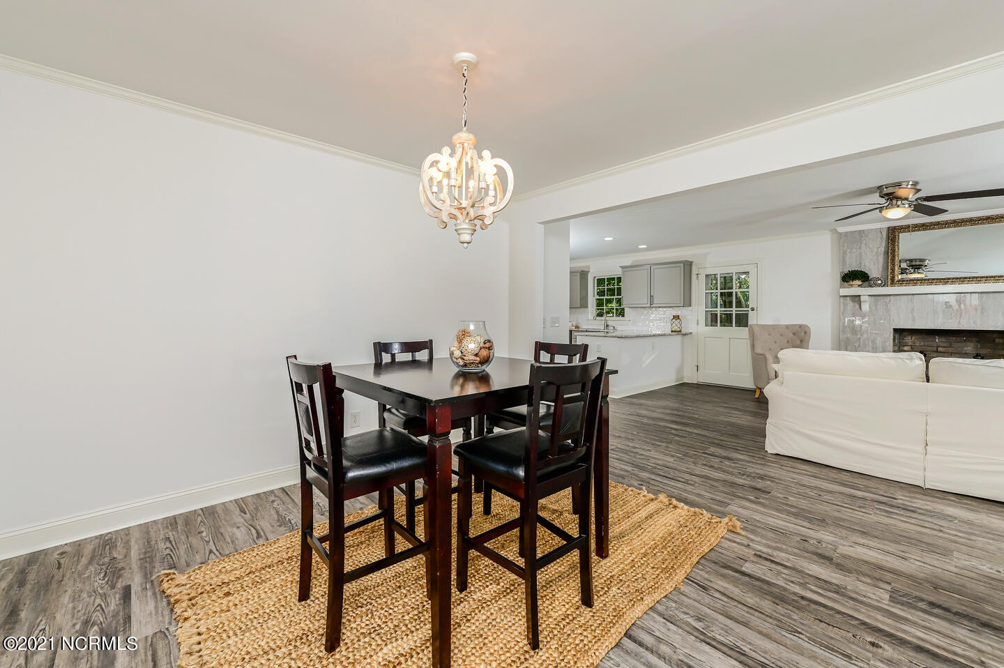 2980 Wesley Church Road Farmville, NC 27828 - Photo 18 of 37 LVP Floors in Dining Room
