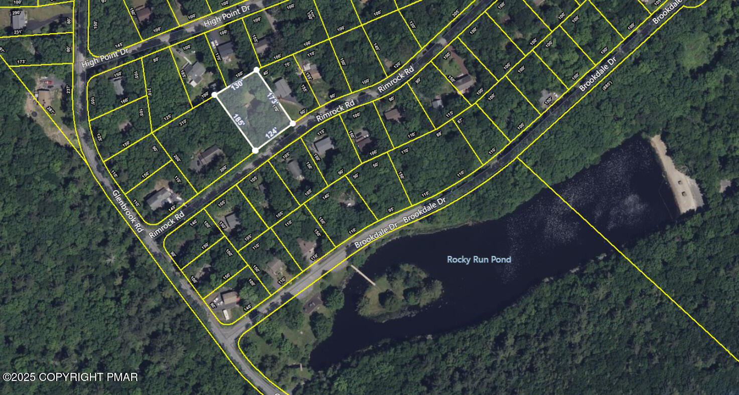 619 Rimrock Road Bartonsville, PA 18321 - Photo 62 of 65 Lot Dimensions Close to Barton Glen Lake