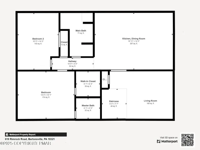 $299,900 | 619 Rimrock Road, Bartonsville, PA 18321