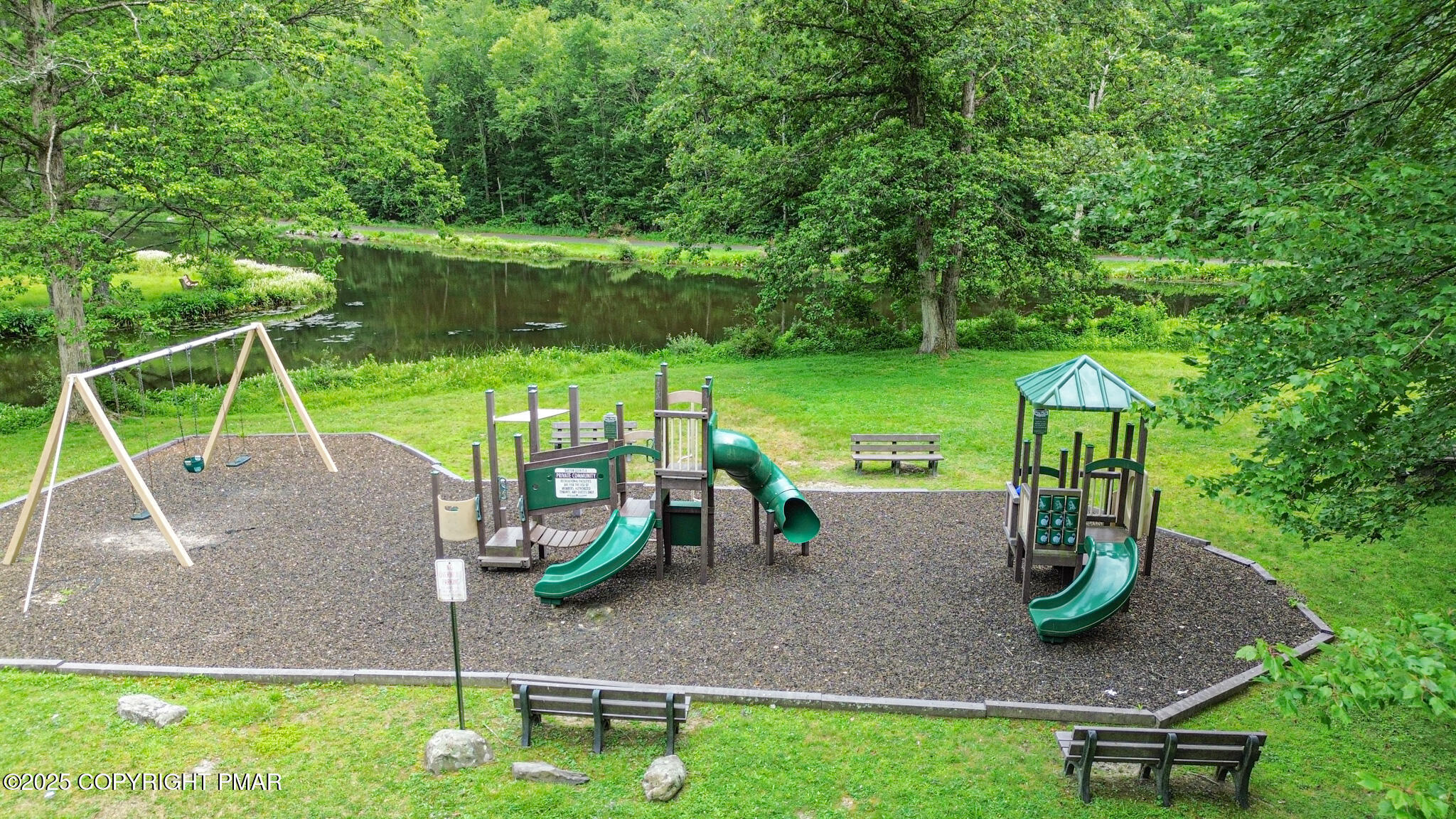 619 Rimrock Road Bartonsville, PA 18321 - Photo 7 of 65 a view of a park with slide