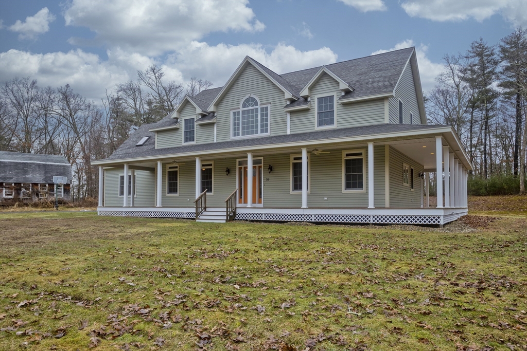 59 James Road Ware, MA 01082 - Photo 42 of 42 a view of a house with a garden
