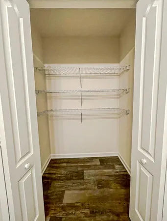 a bathroom with a tub