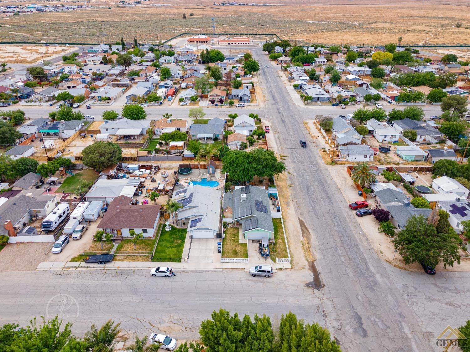 Undisclosed Address Taft, CA 93268 - Photo 21 of 21 an aerial view of a city