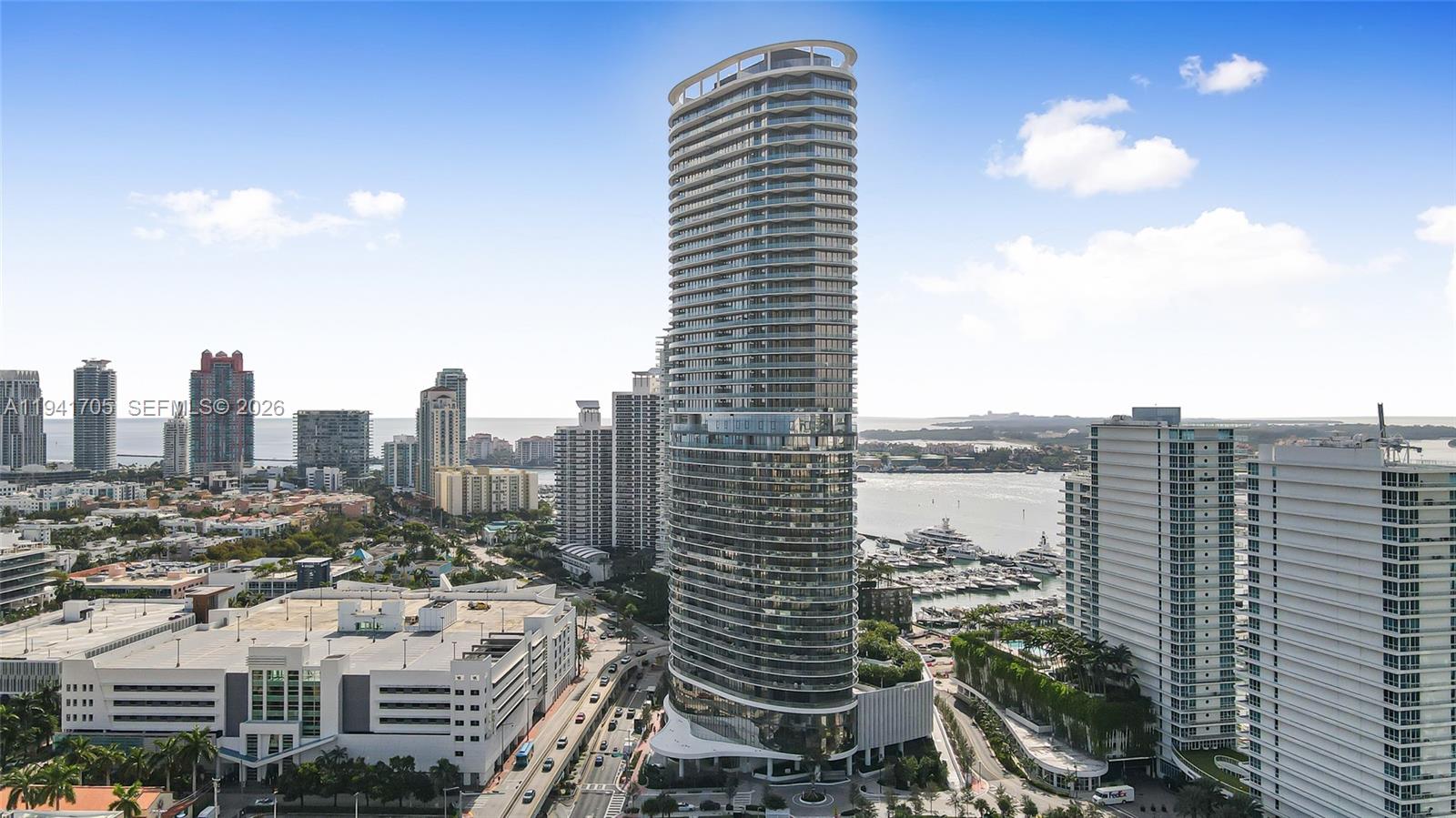 500 Alton Road, Unit 1204 Miami Beach, FL 33139 - Photo 19 of 22 a city view with tall buildings