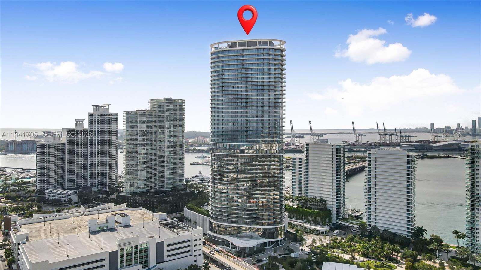 500 Alton Road, Unit 1204 Miami Beach, FL 33139 - Photo 20 of 22 a picture of city view