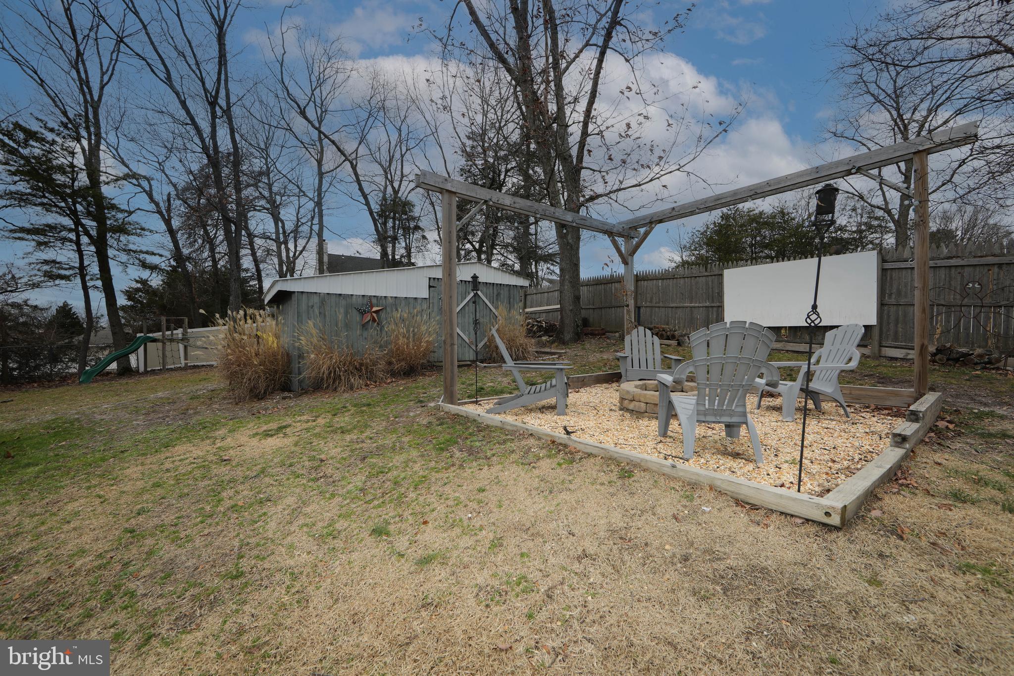 1 Winfield Road Sicklerville, NJ 08081 - Photo 46 of 48 Firepit Area / Shed