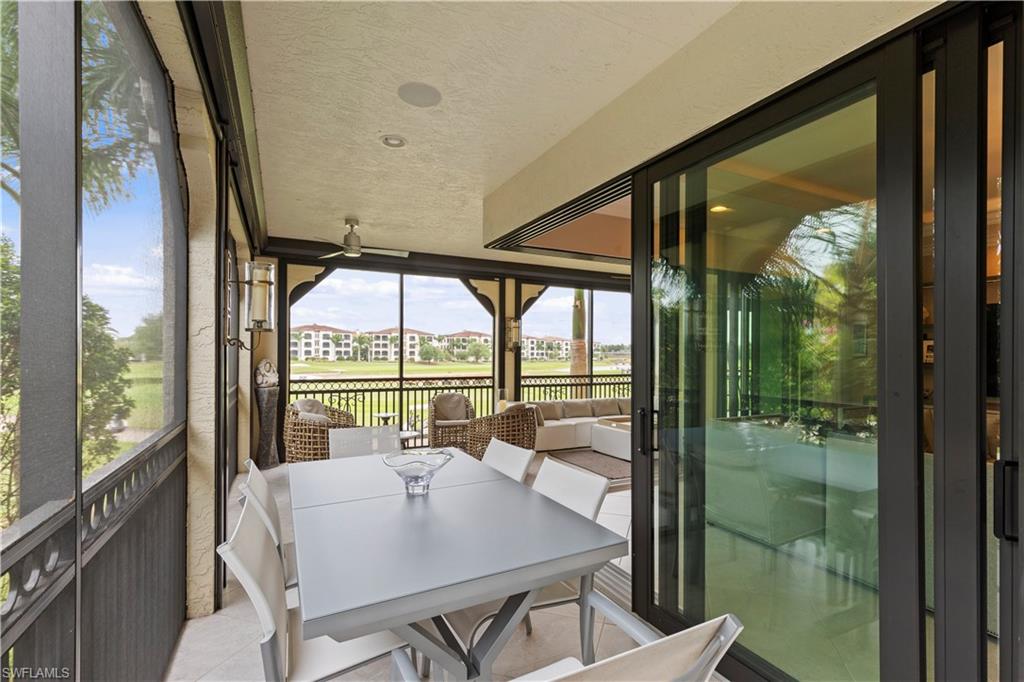 16391 Viansa Way, Unit 101 Naples, FL 34110 - Photo 24 of 48 a view of fountain in the balcony