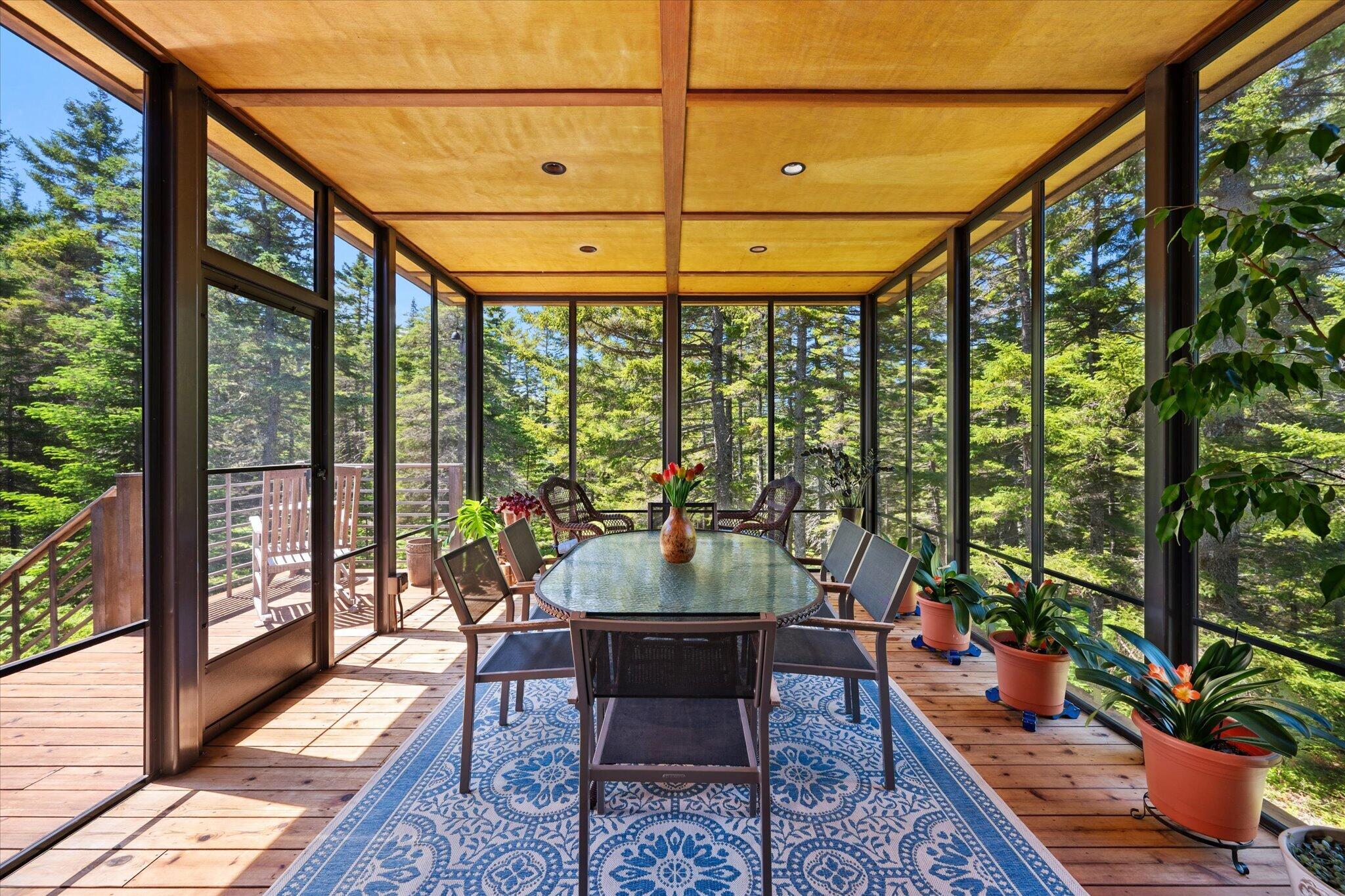 78 Youngs Mountain Road Bar Harbor, ME 04609 - Photo 23 of 113 Screen Porch