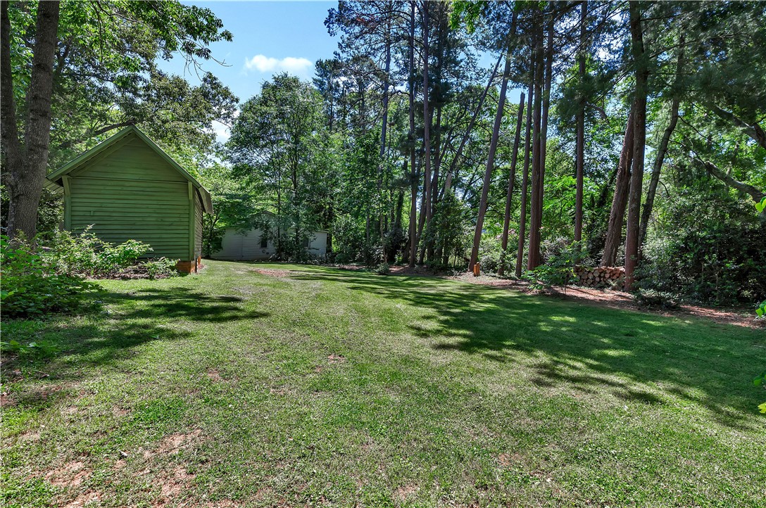 205 West Mauldin Street Walhalla, SC 29691 - Photo 37 of 43 A spacious 1.84 acre yard with mature trees providing ample shade and privacy.