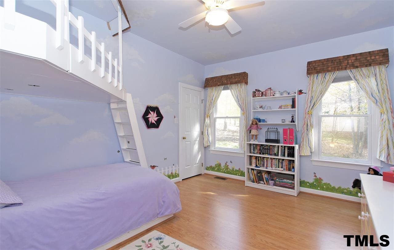 2321 Primrose Valley Court Raleigh, NC 27613 - Photo 15 of 24 BEDROOM FIT FOR PRINCESS OR READY TO MAKE TO PIRATE SHIP FOR A LITTLE BOY! Bedroom