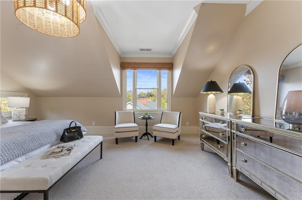 1950 Heritage Walk Alpharetta, GA 30004 - Photo 41 of 64 a living room with furniture and a fireplace