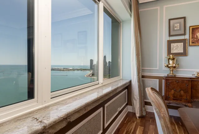 a view of a balcony and an outdoor space