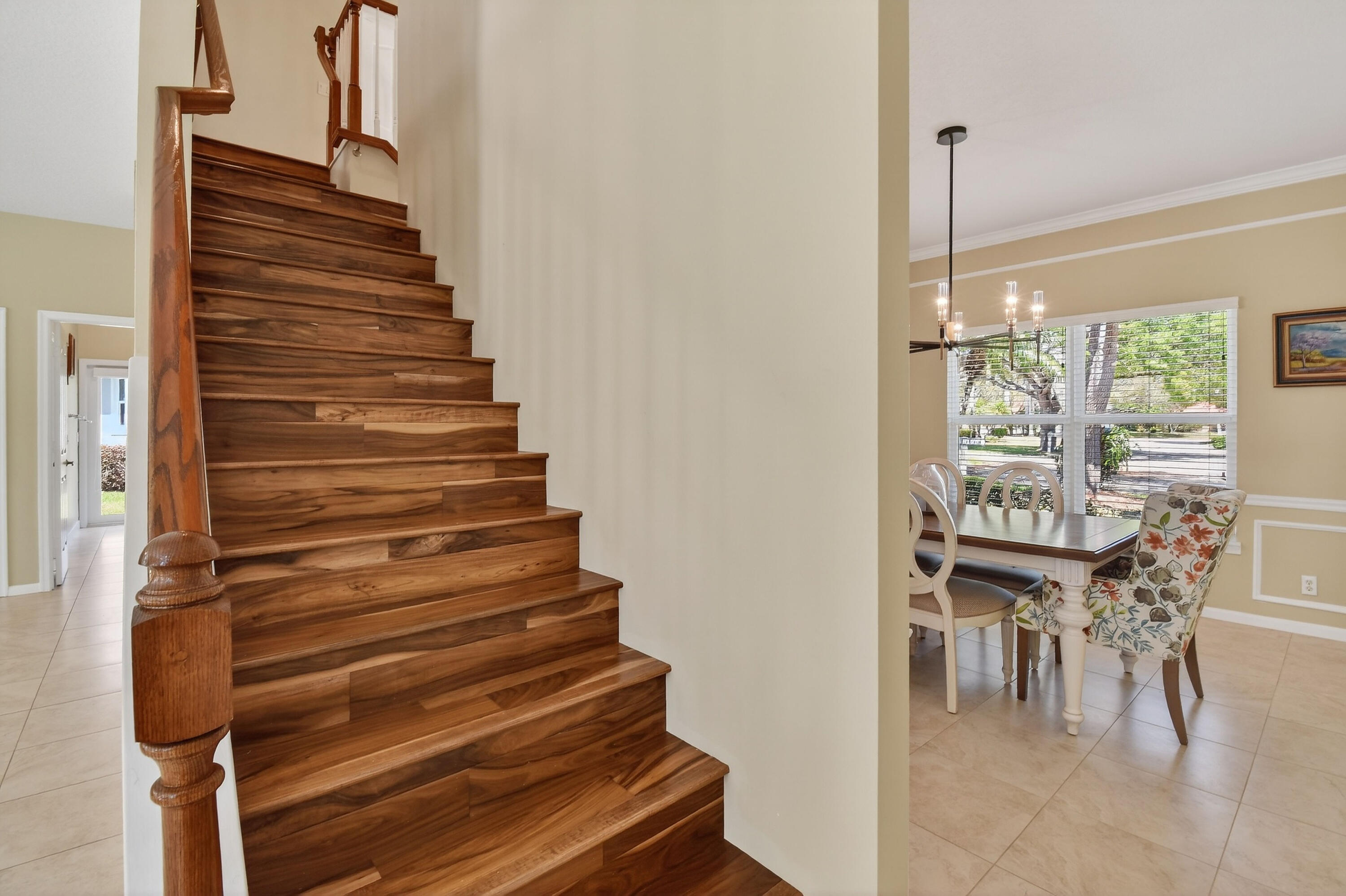 236 Sparrow Point Jupiter, FL 33458 - Photo 22 of 64 Staircase from Kitchen