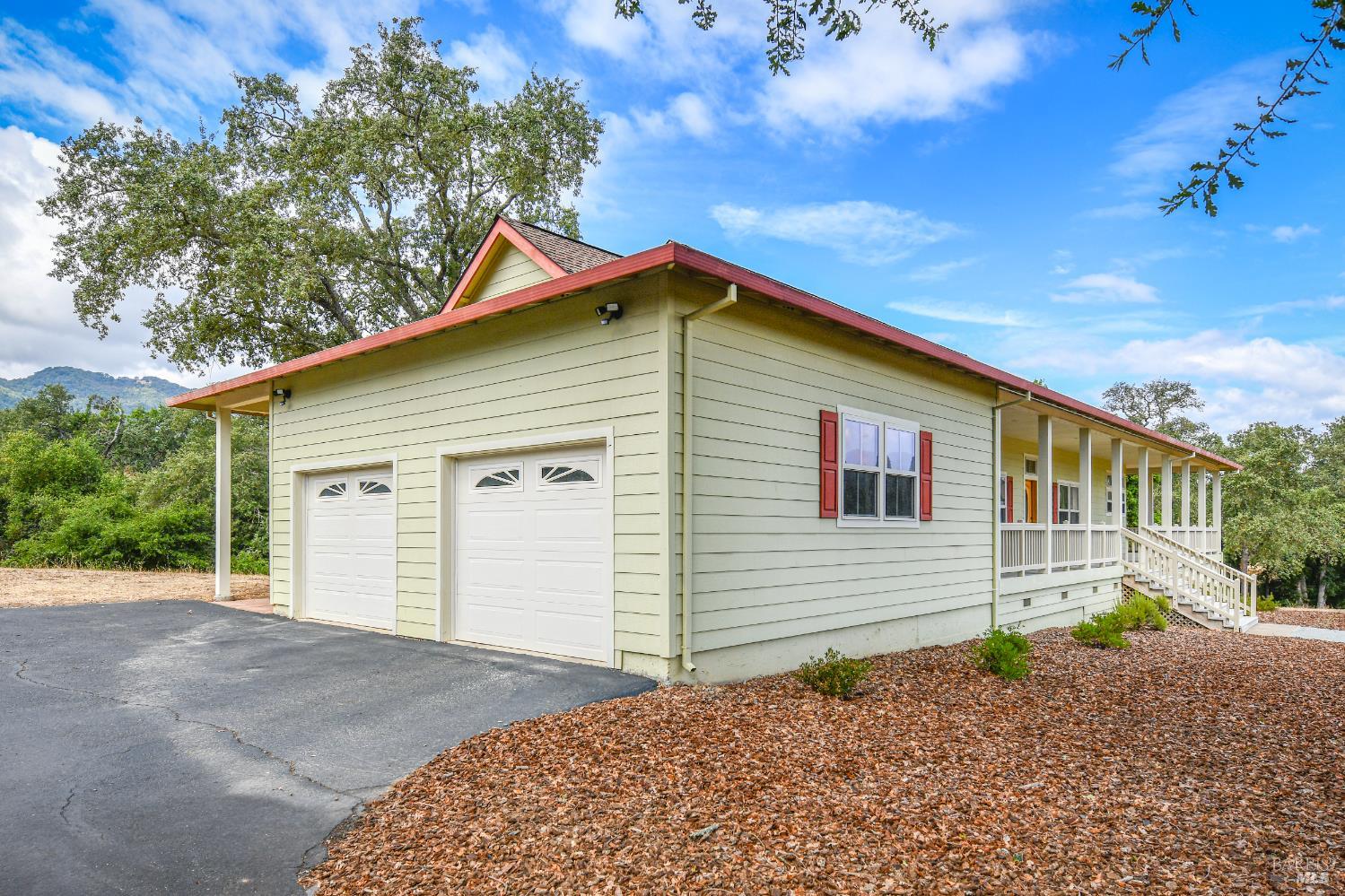1219 Repetto Ranch Road Sonoma, CA 95476 - Photo 38 of 54 a view of a house with a yard