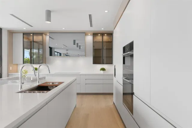 a view of living room with furniture and flat screen tv