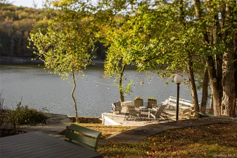 a view of a house with sitting area