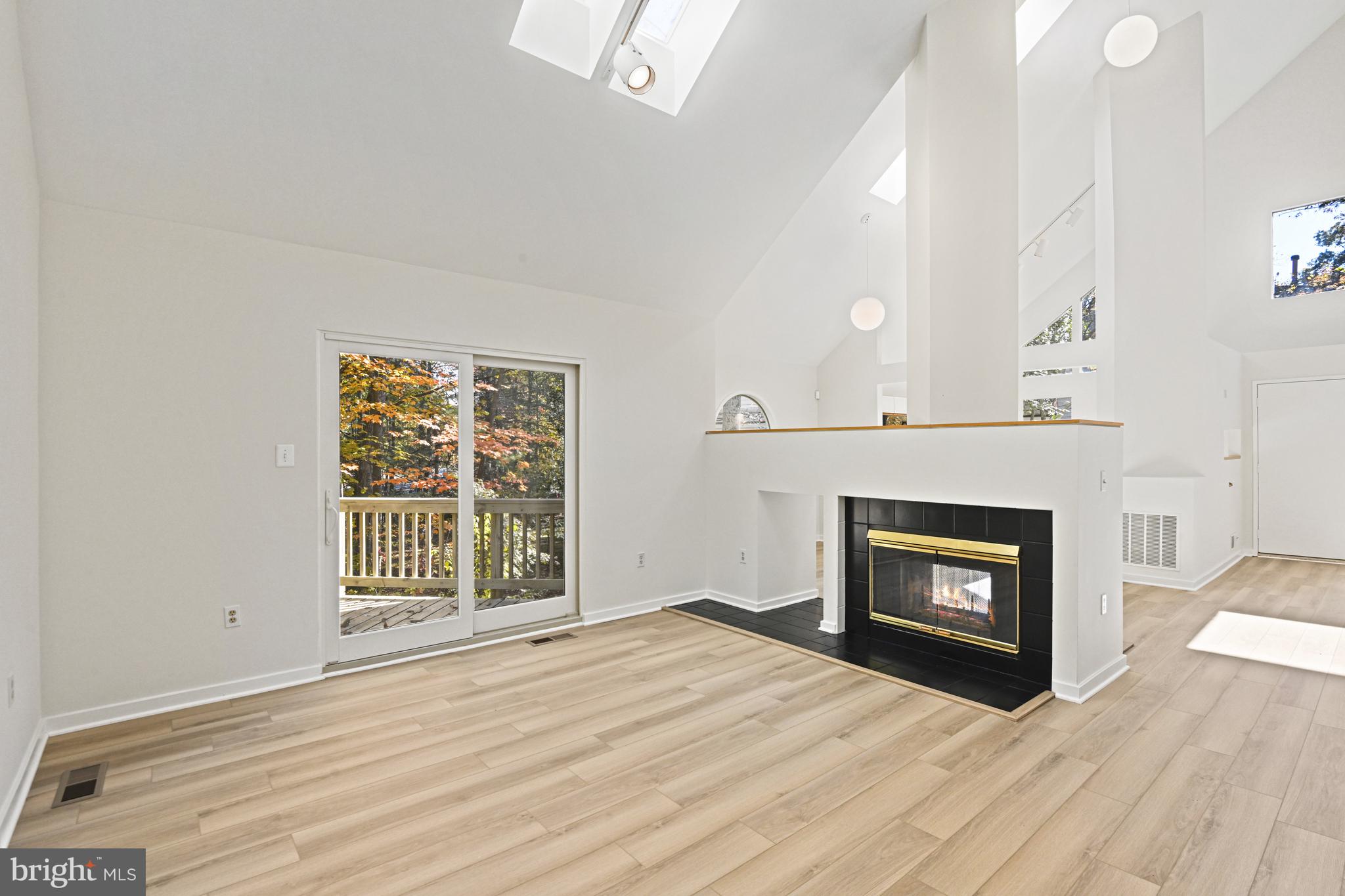 11504 Turnbridge Lane Reston, VA 20194 - Photo 14 of 51 a view of an empty room with a fireplace and a window