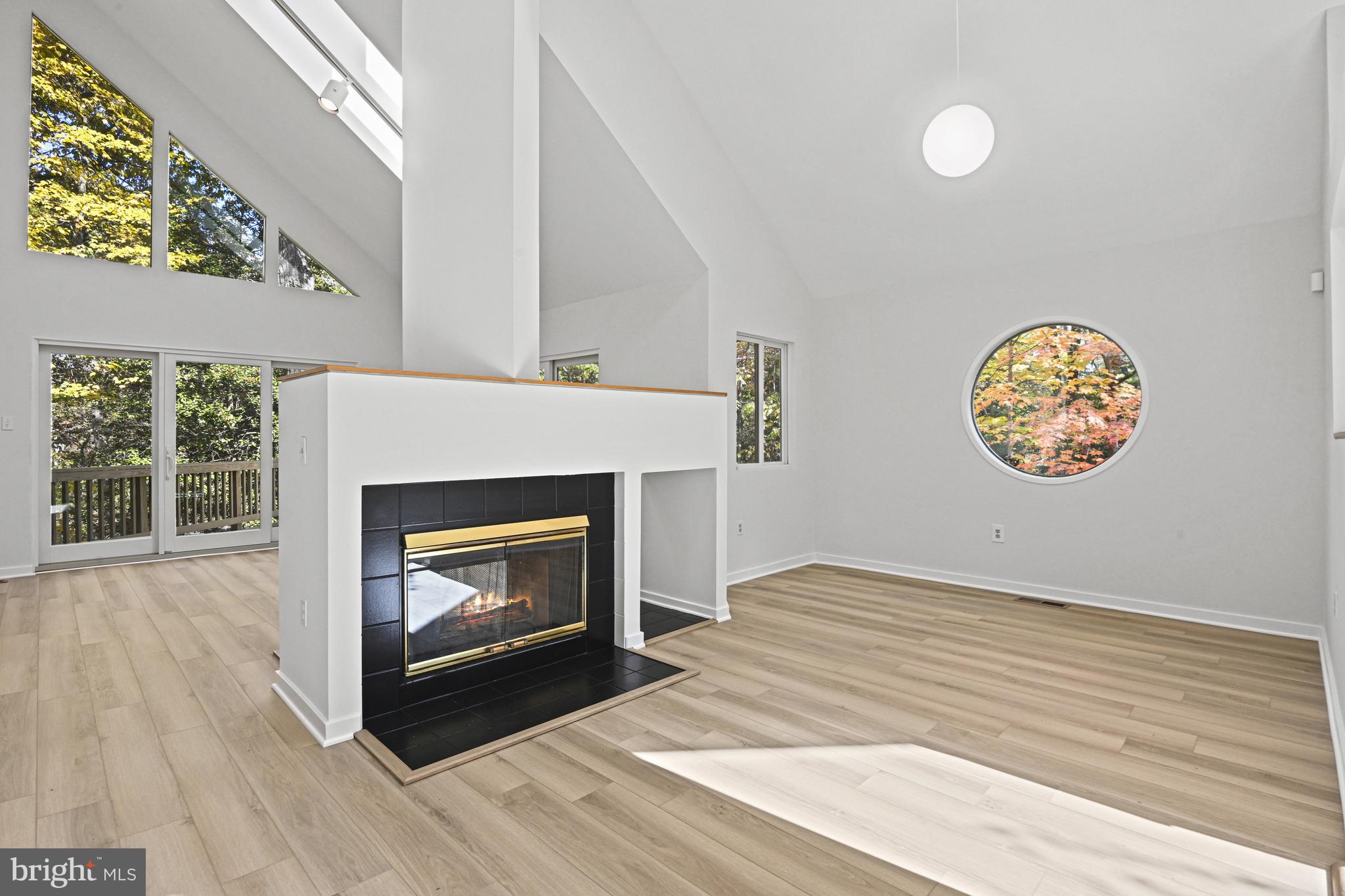 11504 Turnbridge Lane Reston, VA 20194 - Photo 6 of 51 an empty room with windows and fireplace